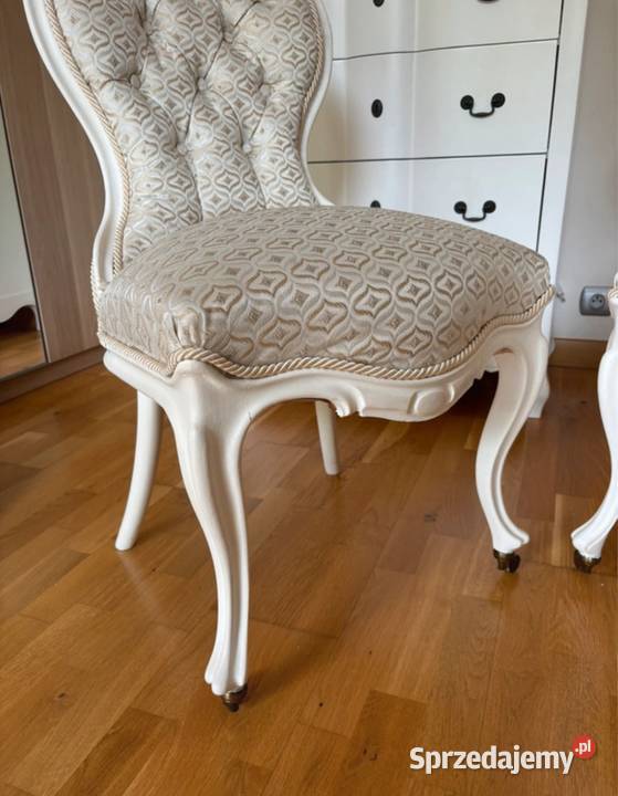 2 stylowe krzesła barokowe Katowice