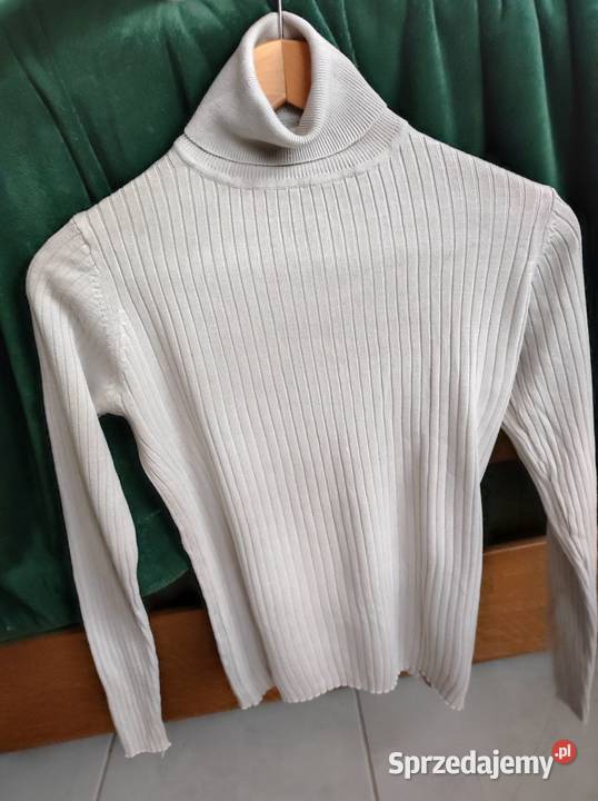 sweter bluizka golf jedwab silk unikat elegancki Swetry i golfy Kielce