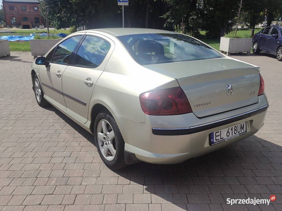 Peugeot 407 20 HDi Salon Polska Łódź