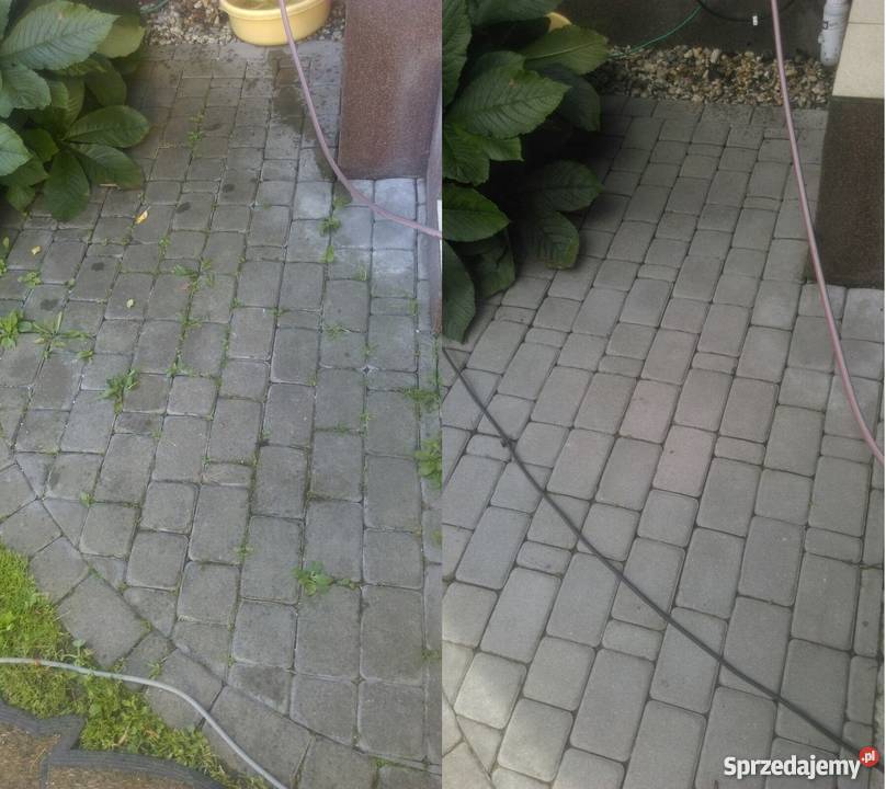 Czyszczenie kostki brukowej mechaniczne Krapkowice