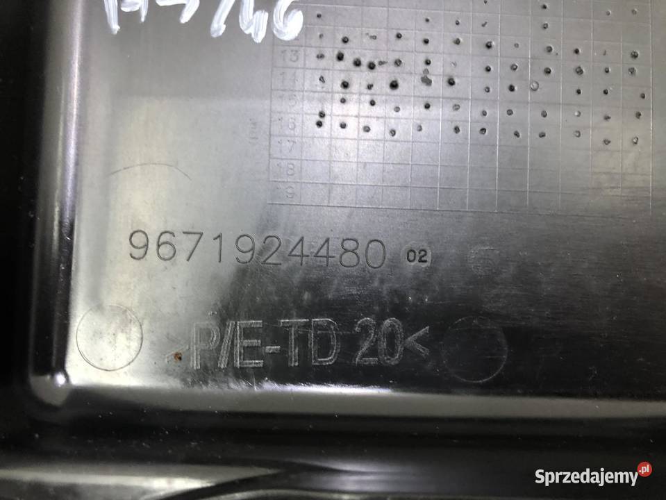 OBUDOWA SKRZYNKI BEZPENICZKÓW CITROEN C4 CACTUS wielkopolskie