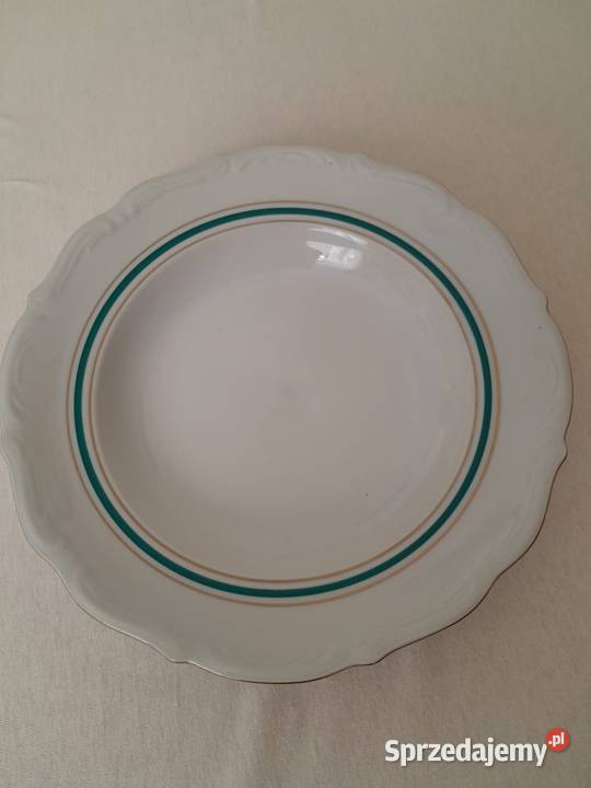 Talerze głębokie nowe porcelana Polska Warszawa
