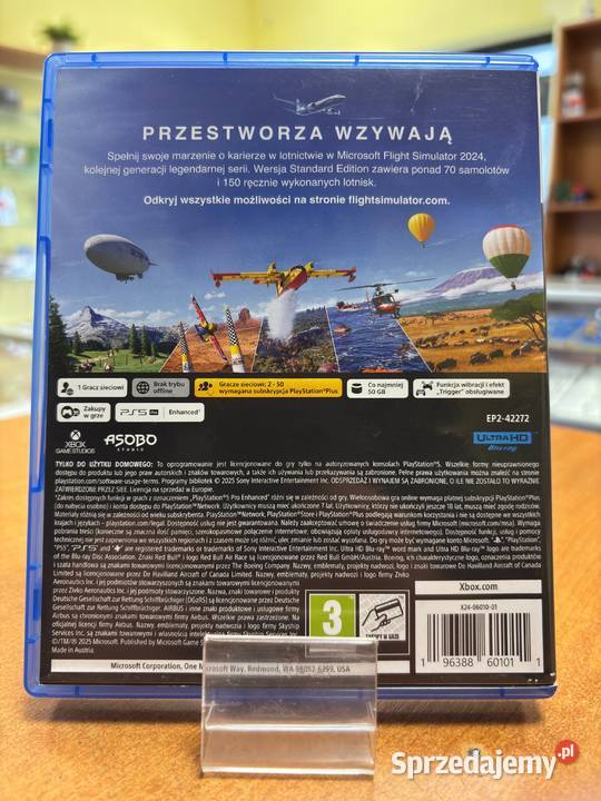 Gra Microsoft Flight Simulator 2024 5 Polska sprzedam