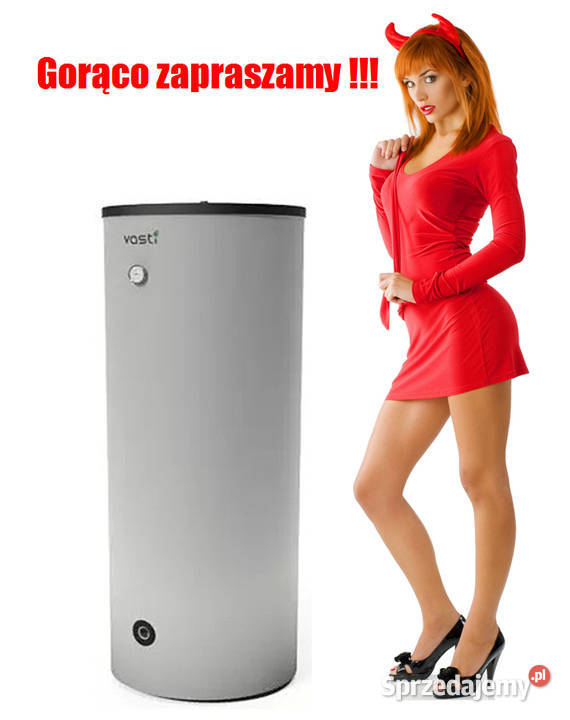 Zasobnik CWU INOX VASTI 200 L z 2 x Wężow do śląskie