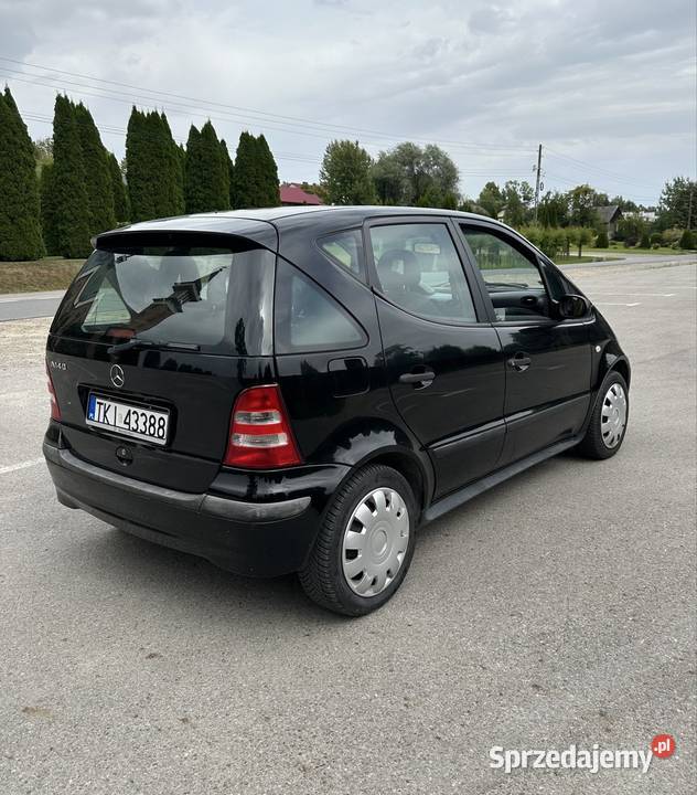 Mercedes benz a klasa 14 benzyna 2001r Klasa A podkarpackie Słotowa