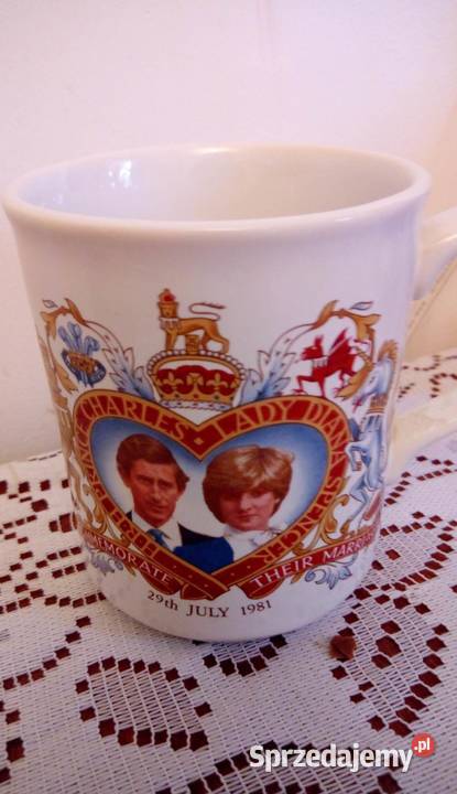 Kubek Kolekcjonerski Książę KAROL i KSIĘŻNA Warszawa