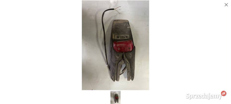 Lampa tył tylna ogon yamaha Wr450 Wr 450 2005 dolnośląskie Jelcz-Laskowice