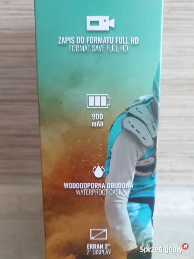 NAJTANIEJ Kamera Sportowa Kamerka Akumulatorowa śląskie Zabrze sprzedam