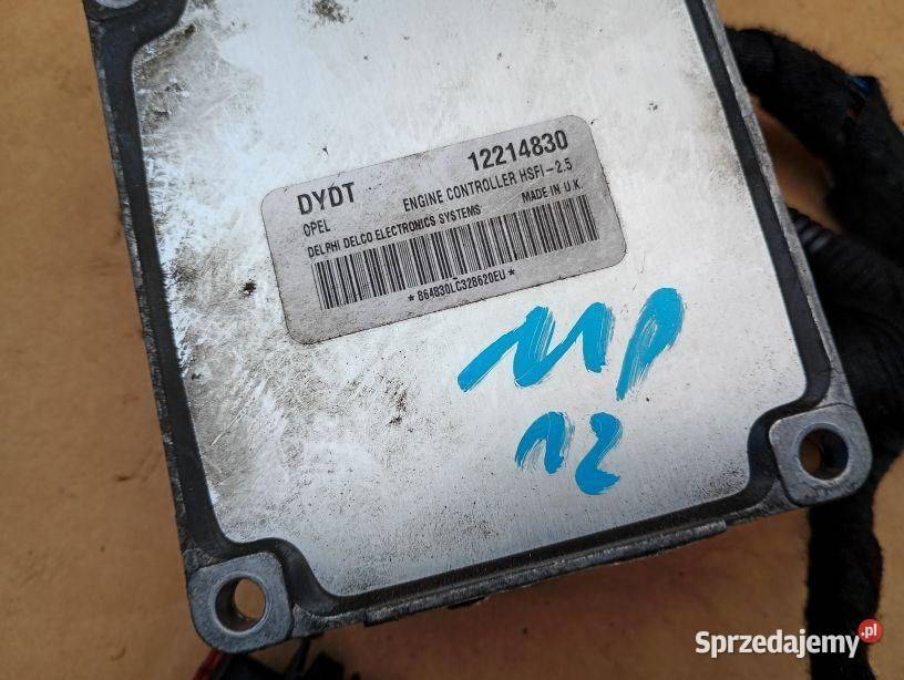 STEROWNIK SILNIKA KOMPUTER OPEL 12214830 DYDT