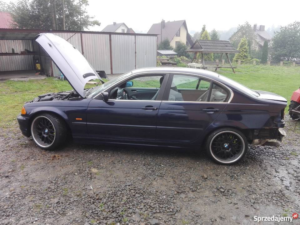 BMW e46 320i 99r sedan OrientBlau317 LPG M52 nie Jurków