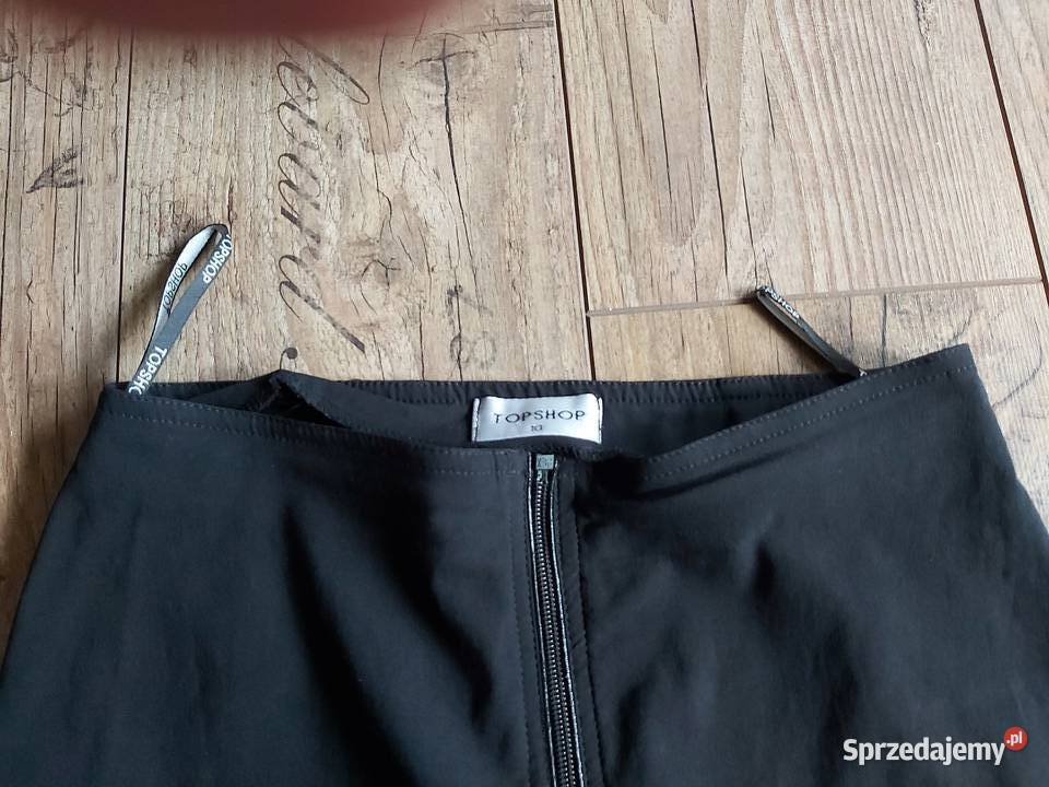 Czarna spódnica TopShop rozmiar 10 z suwakiem Warszawa sprzedam
