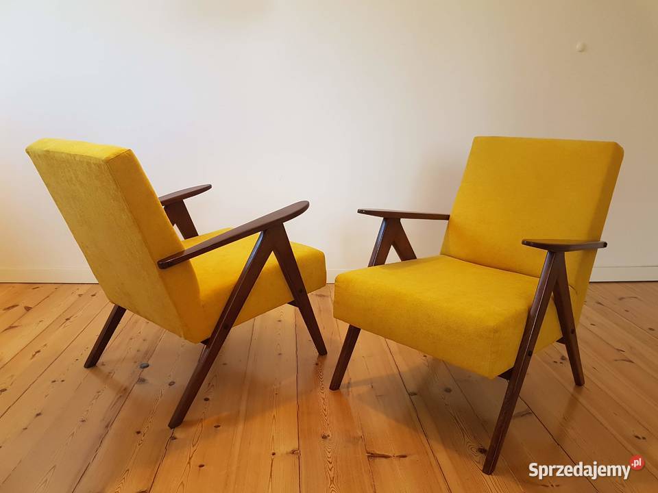Fotel PRL B 310 VAR lata 70 vintage loft nie klasyczne Szczecin
