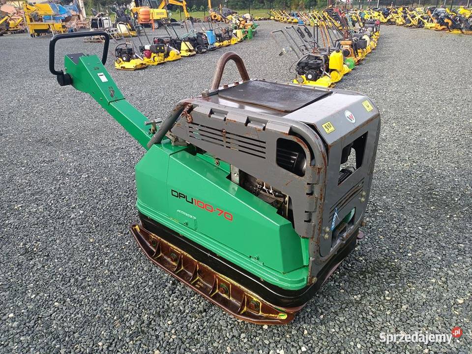 ZAGĘSZCZARKA PŁYTA WACKER NEUSON DPU 10070 LES Trzebnica