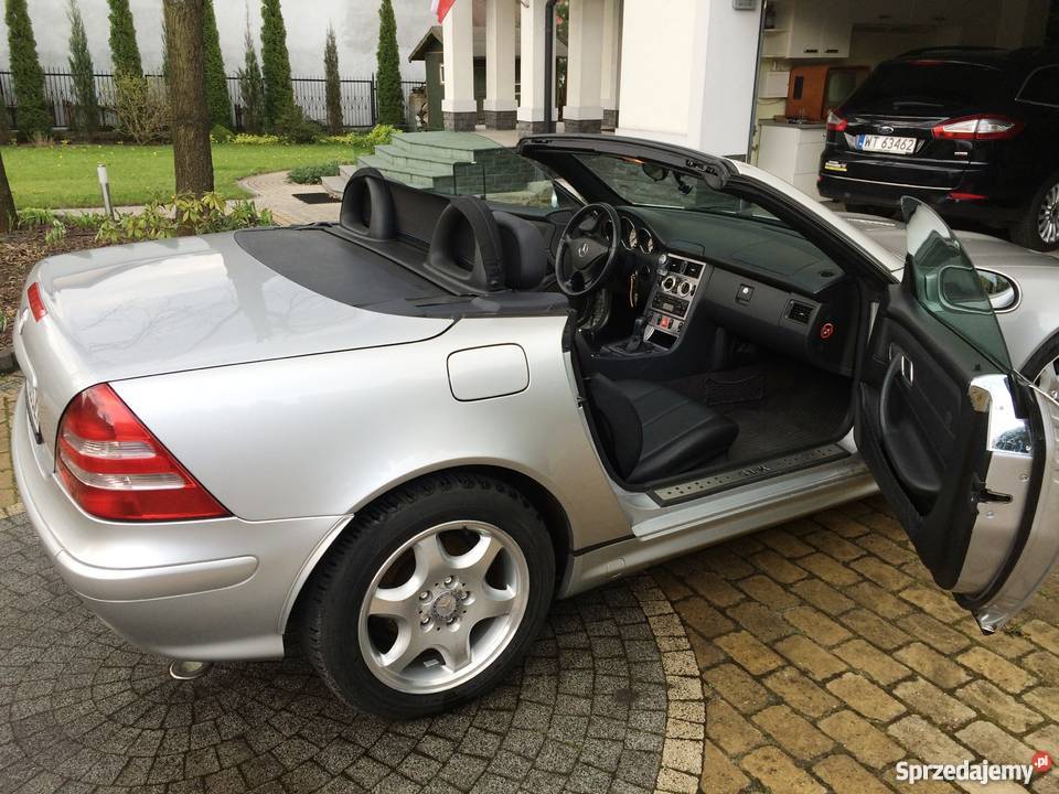 Sprzedam okazyjnie Mercedes SLK 200 cabrio 2001 59000km sprzedam