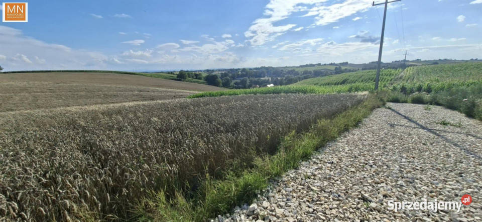 sprzedaży gruntu 1600m2 Kocmyrzów