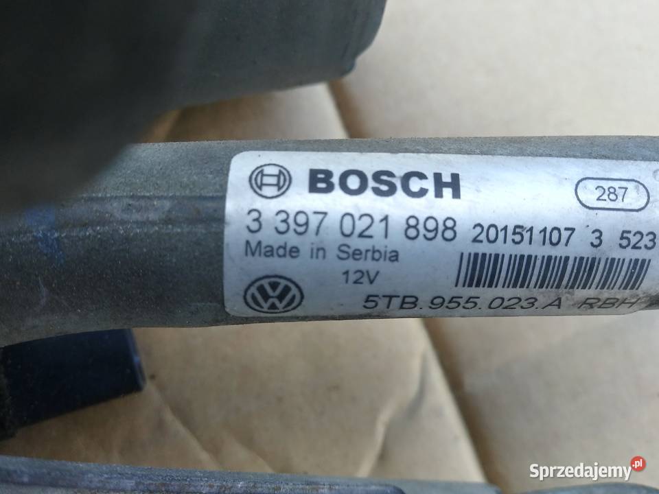 5TA VW TOURAN III mechanizm wycieraczek zachodniopomorskie Dębno sprzedam
