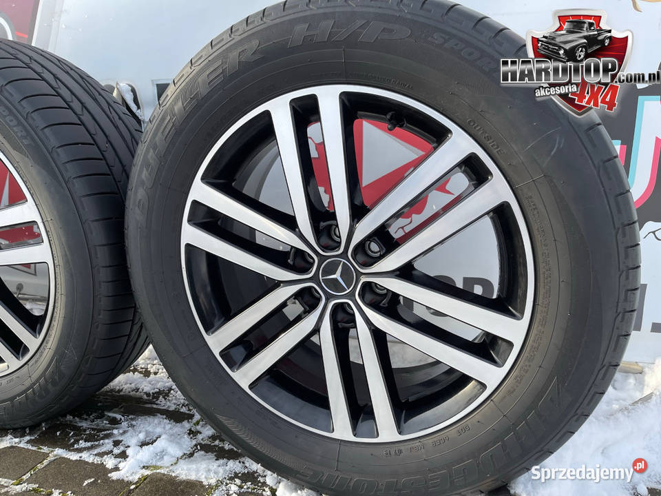 MERCEDES X Opony Felgi Komplet Bridgestone Pasłęk