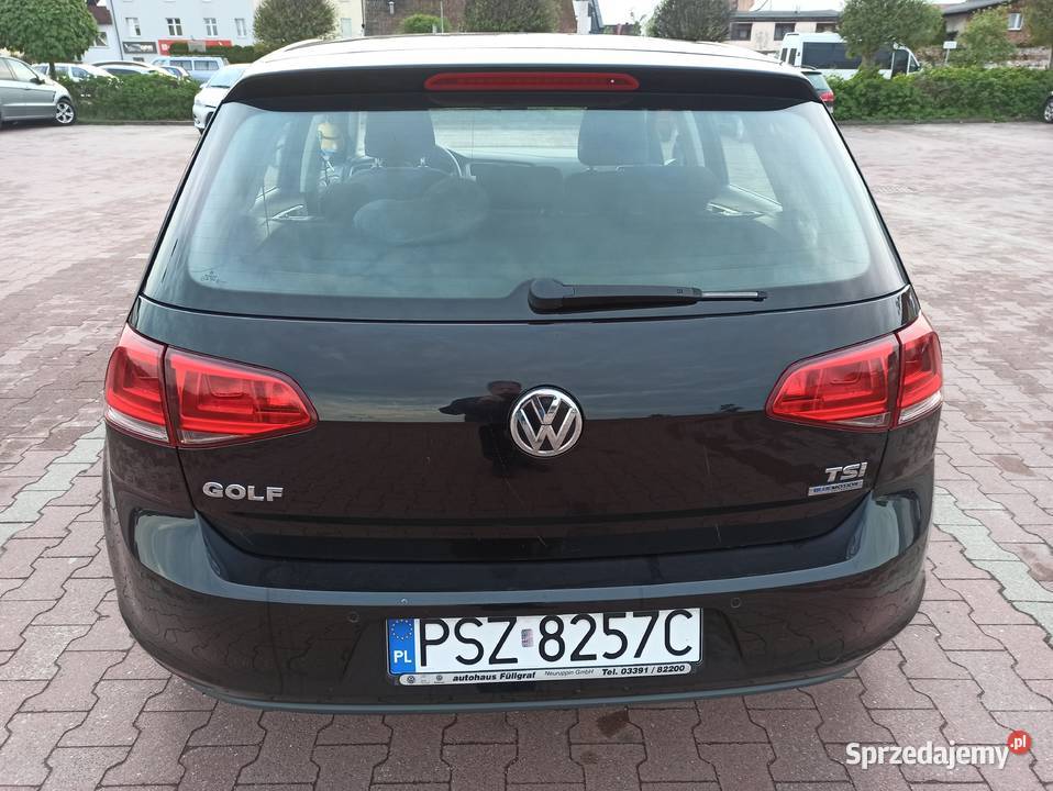 2012 Volkswagen golf VII 12 TSI gwarancja na Wronki