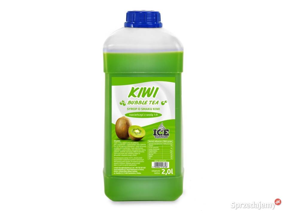 Syrop do Bubble tea o smaku KIWI 2l 27 19 Sandomierz