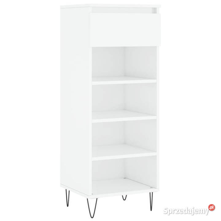 Szafka na buty wysoki połysk biała 40x36x105 Meble Warszawa