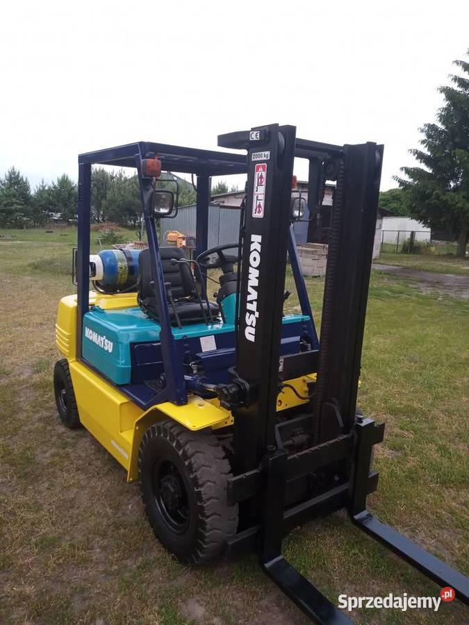 Wózek widłowy Komatsu 2 tony lpg Komatsu kujawsko-pomorskie Czystochleb
