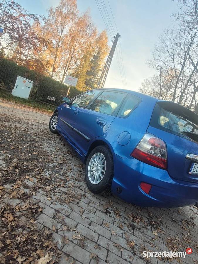 Honda Civic VII LPG długie opłaty salon polska łódzkie Łódź