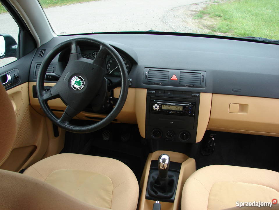 Skoda Fabia 19 TDI v Elegance 2000r zielony podkarpackie