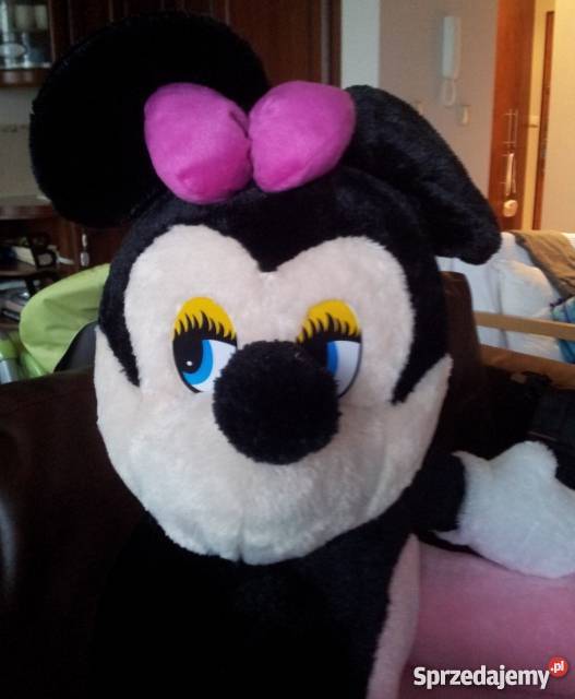 Fotelikpufa pluszowa MYSZKA MIKI stan idealny 50cm mazowieckie Warszawa