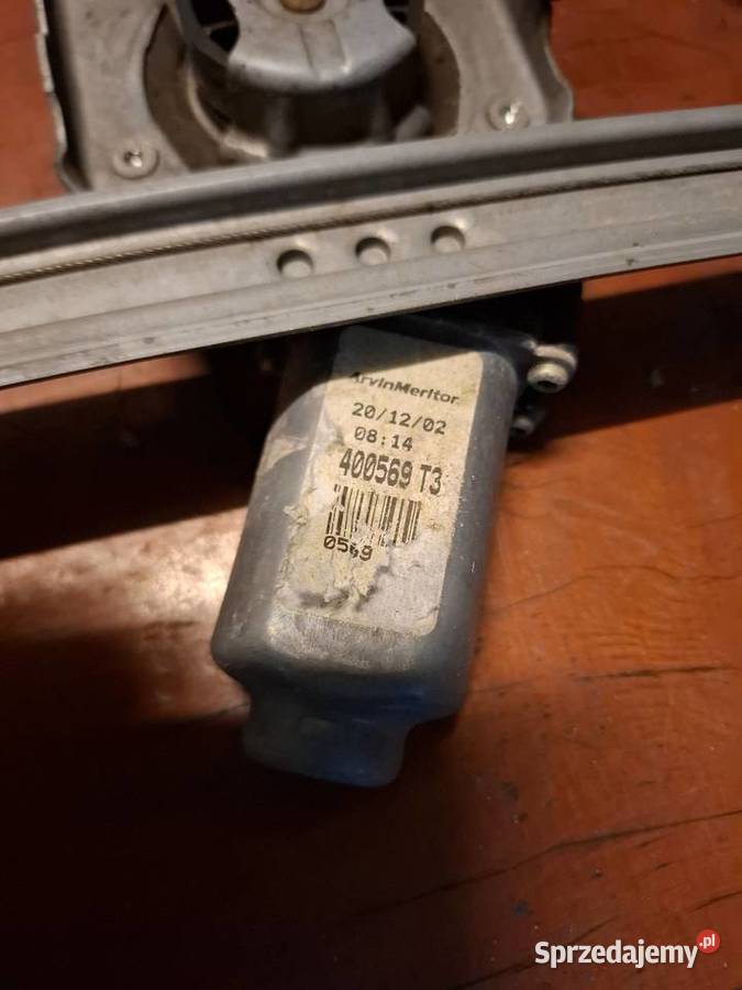 Podnośnik mechanizm podnoszenia szyby prawy Przyborów