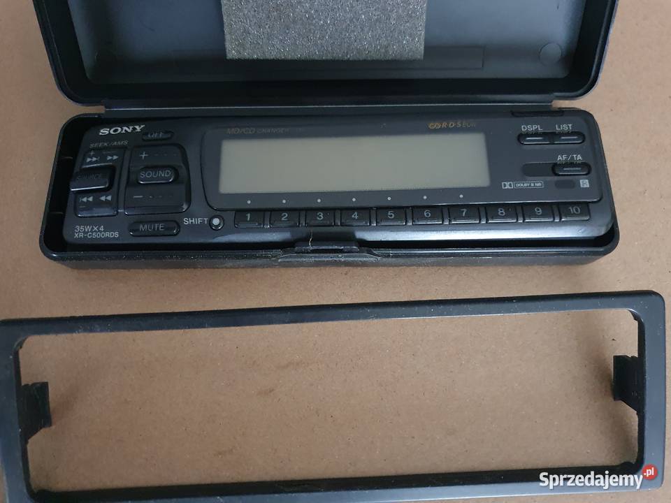 Zmieniarka CD Sony radio samochodowe z panelem Pozostałe Andrychów