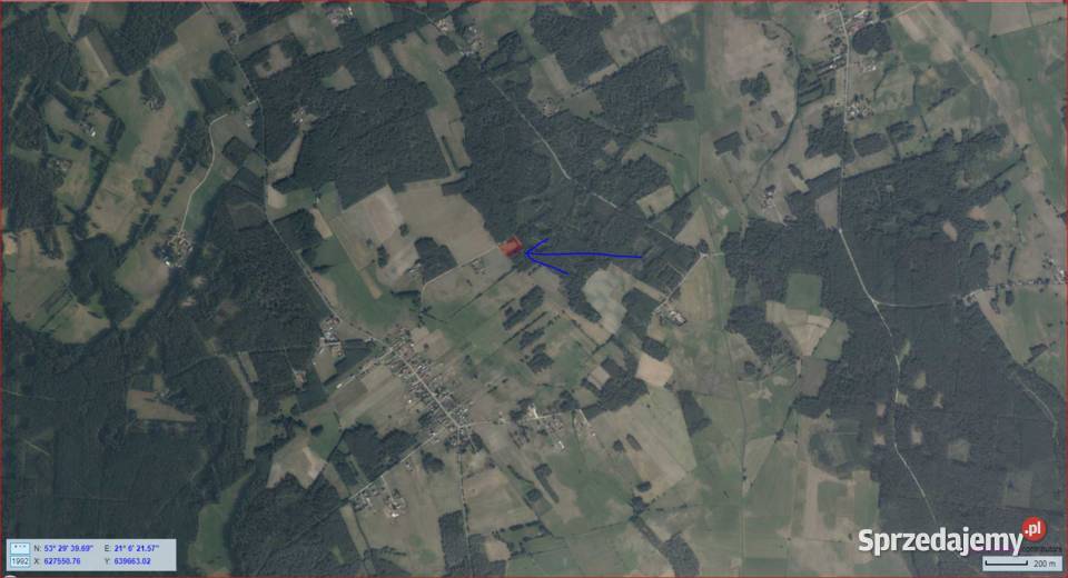 DZIAŁKA 0,6 pod lasem z WARUNKAMI ZABUDOWY.