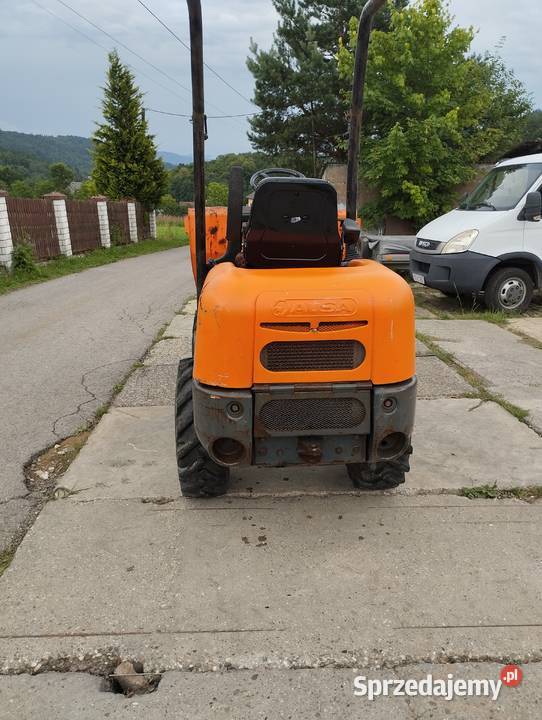 wozidło budowlane ausa AHA 120 benford terex