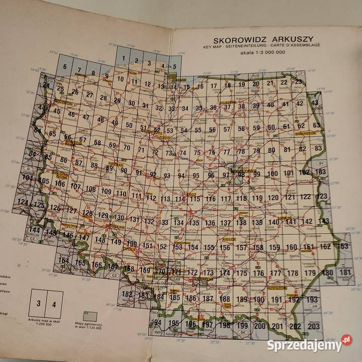 Atlas samochodowy Mapy Polska i Europa Mapy i przewodniki Warszawa