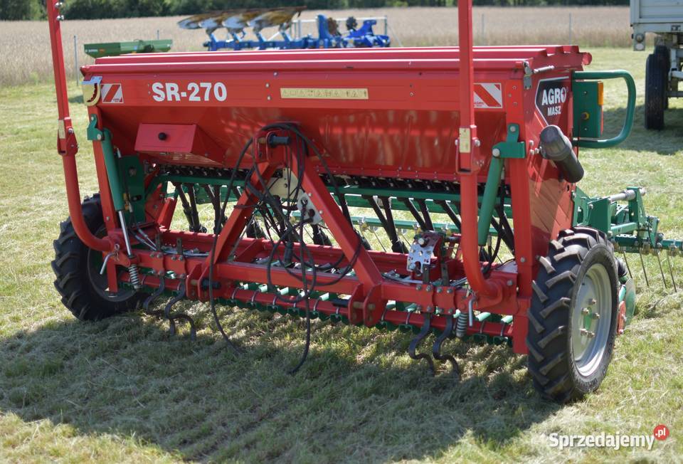 Siewnik Agro Masz SR270 Siewniki i sadzarki Wąbrzeźno