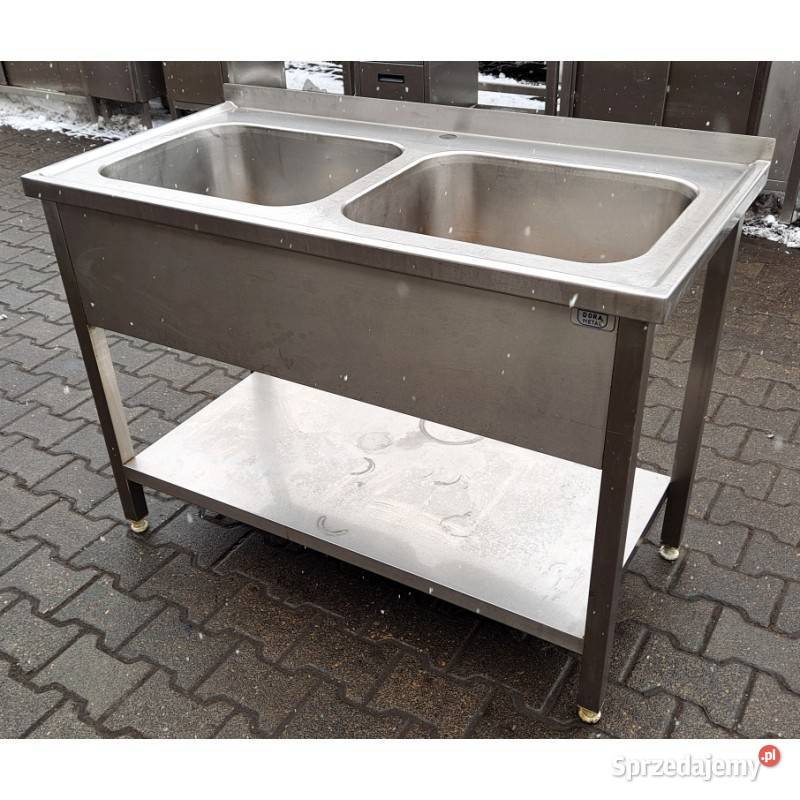ZLEW BASEN 2 KOMOROWY DORA METAL 1206085 M1445N Nowe Skalmierzyce sprzedam