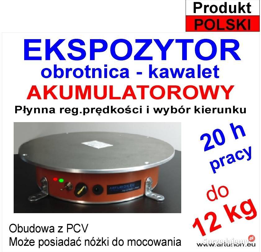 EKSPOZYTOR Obrotnica Foto 360 do 12 sterownik Warszawa