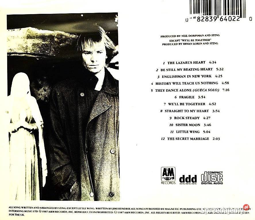 CD Nowy Kultowy Album CD STING Nothing Like The Płyty i kasety sprzedam