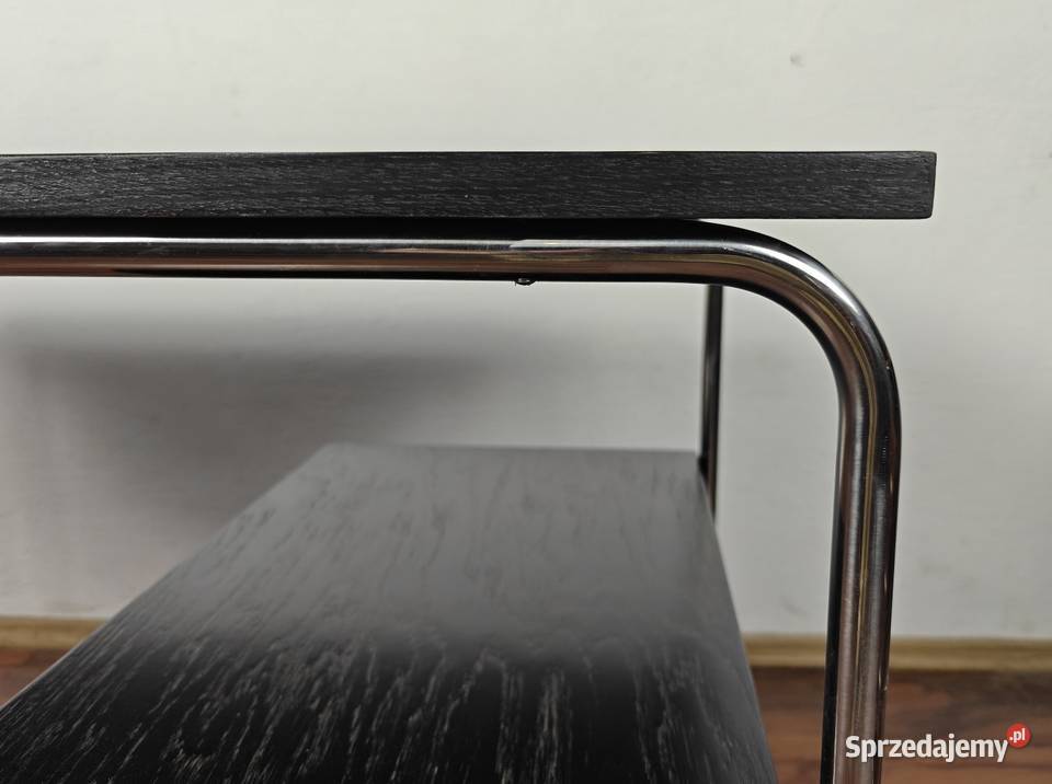 BIURKO Chrom Dąb Czarne Bauhaus Art Deco Biurka Warszawa
