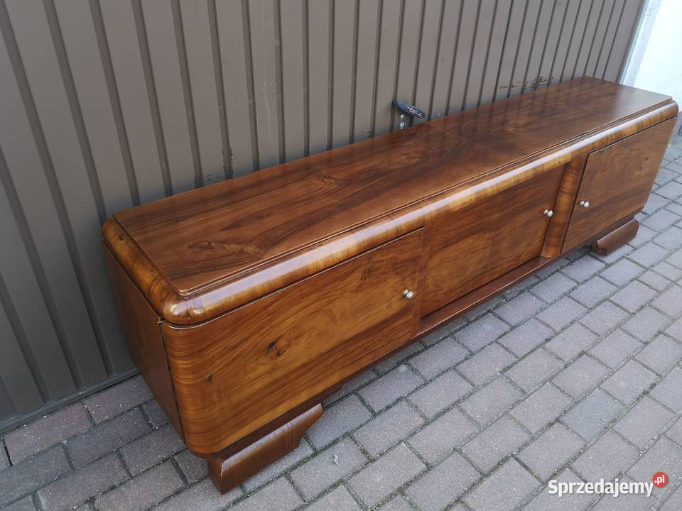 Komoda ARTDECO RTV Orzech Niska Solidna 200 Meble wielkopolskie Swarzędz