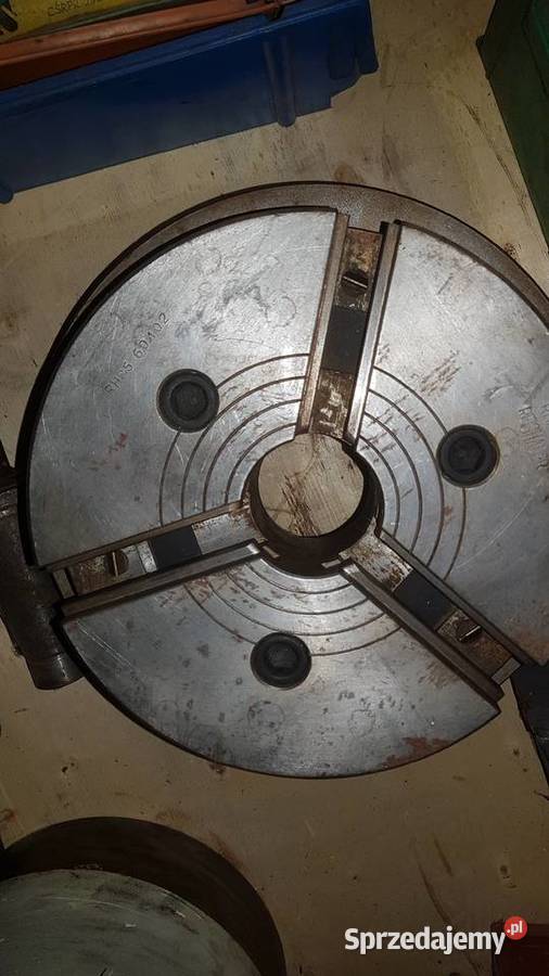 Uchwyt tokarski 250 mimośrodowy samocentrujący Produkcja Gliwice sprzedam