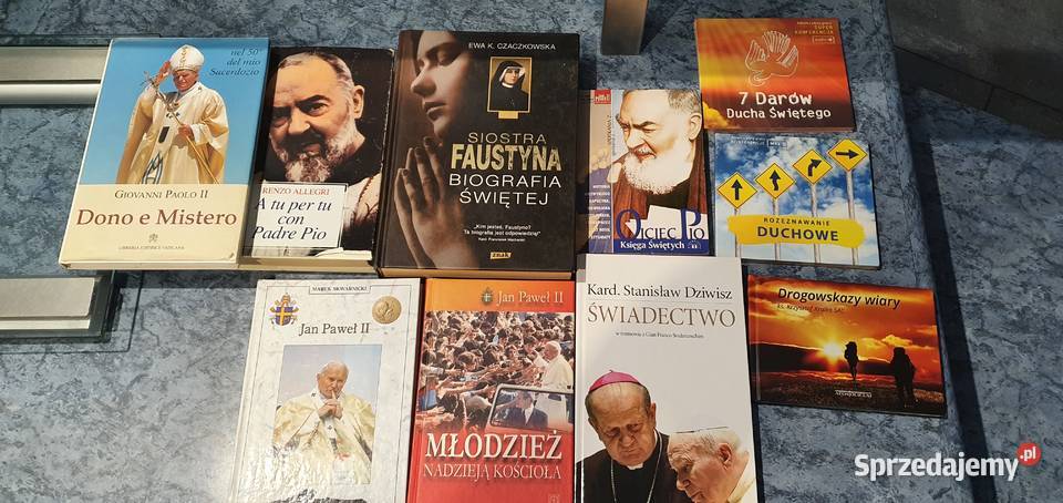 Jan Paweł II Papież książki różne łódzkie Łódź