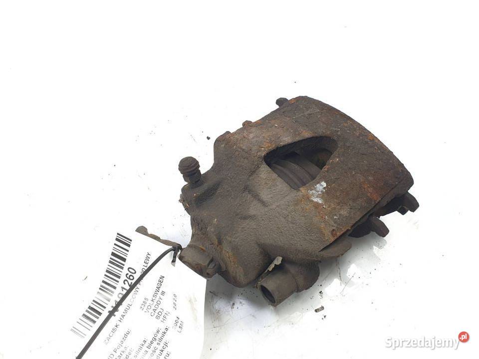 ZACISK HAMULCOWY PRZÓD LEWY VOLKSWAGEN CADDY III osobowe Lipno