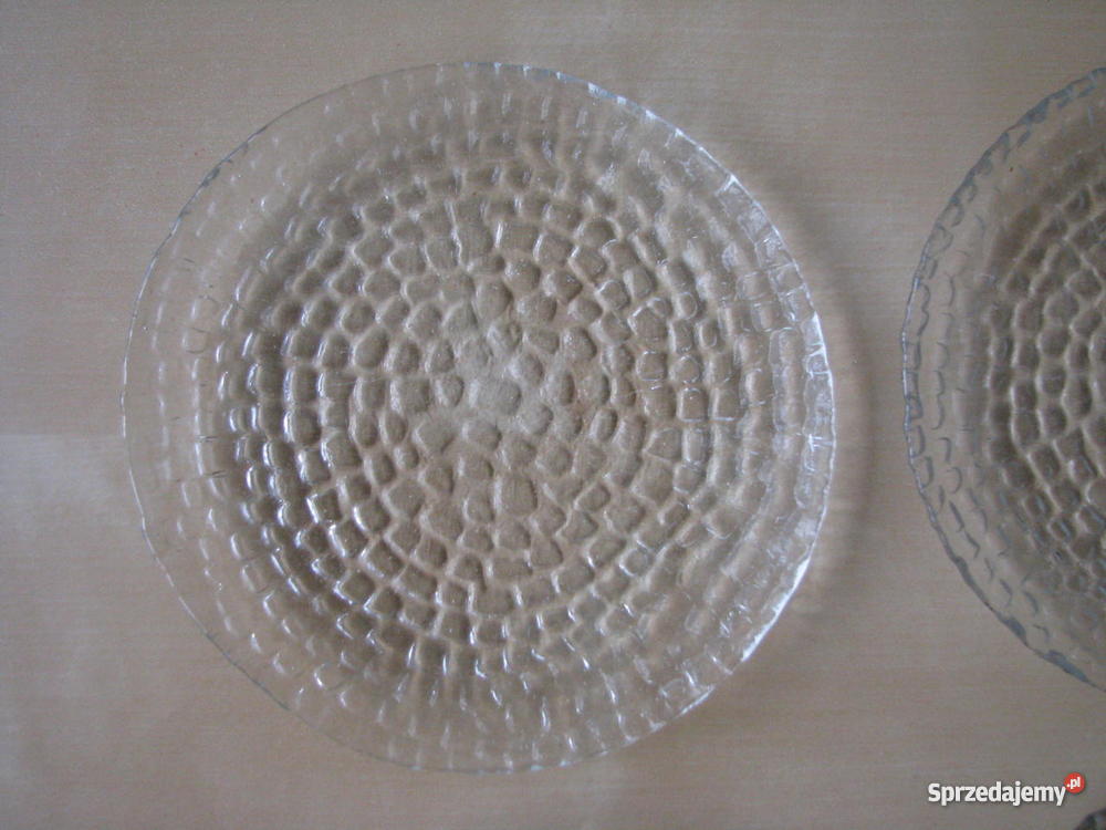 16 szklanych talerzyków na ciasto Wrocław