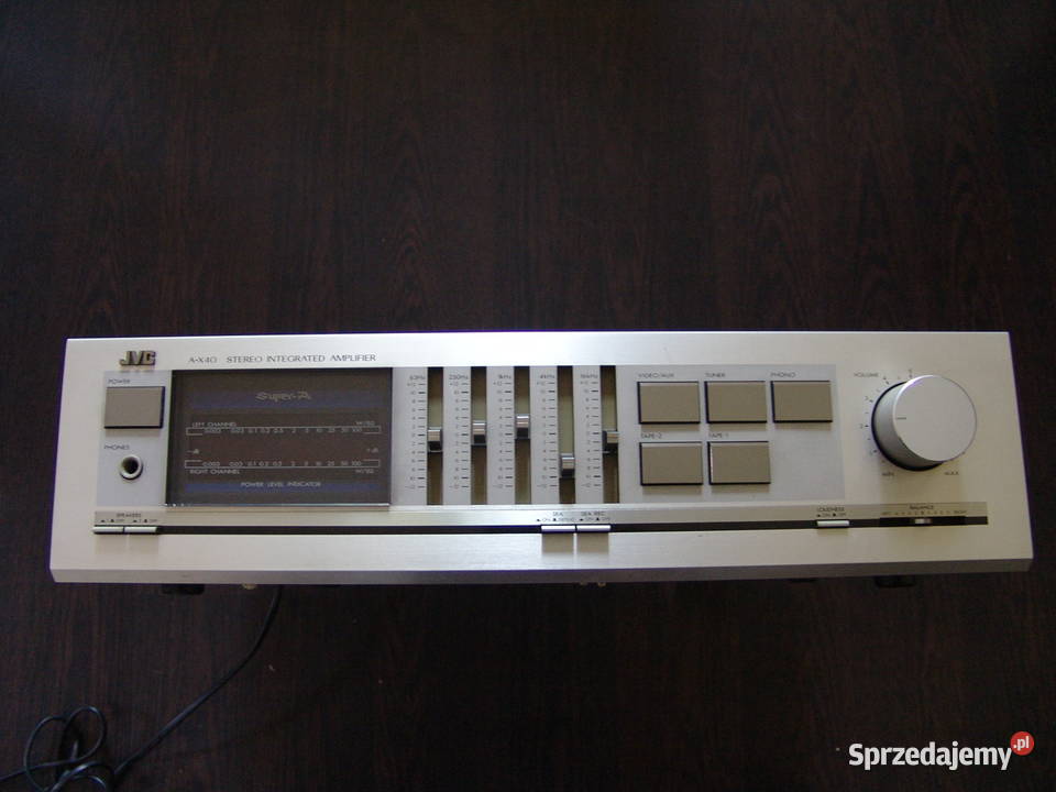 JVC AX40 equalizer Wzmacniacze i pokrewne