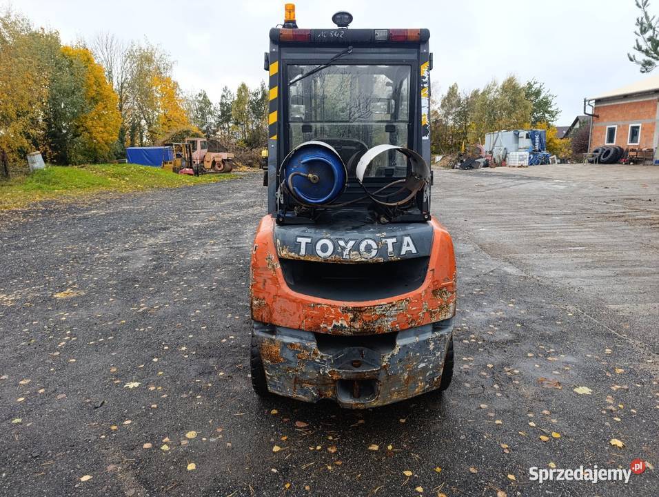 Wózek Toyota Mitsubishi Jcb Atlas 2008 wielkopolskie Gniezno sprzedam