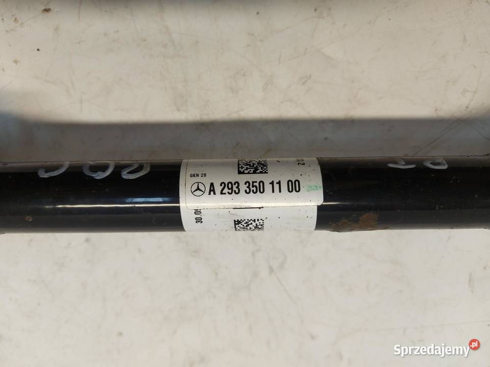 Mercedes EQC 400 W293 PÓŁOŚ PRAWY TYŁ