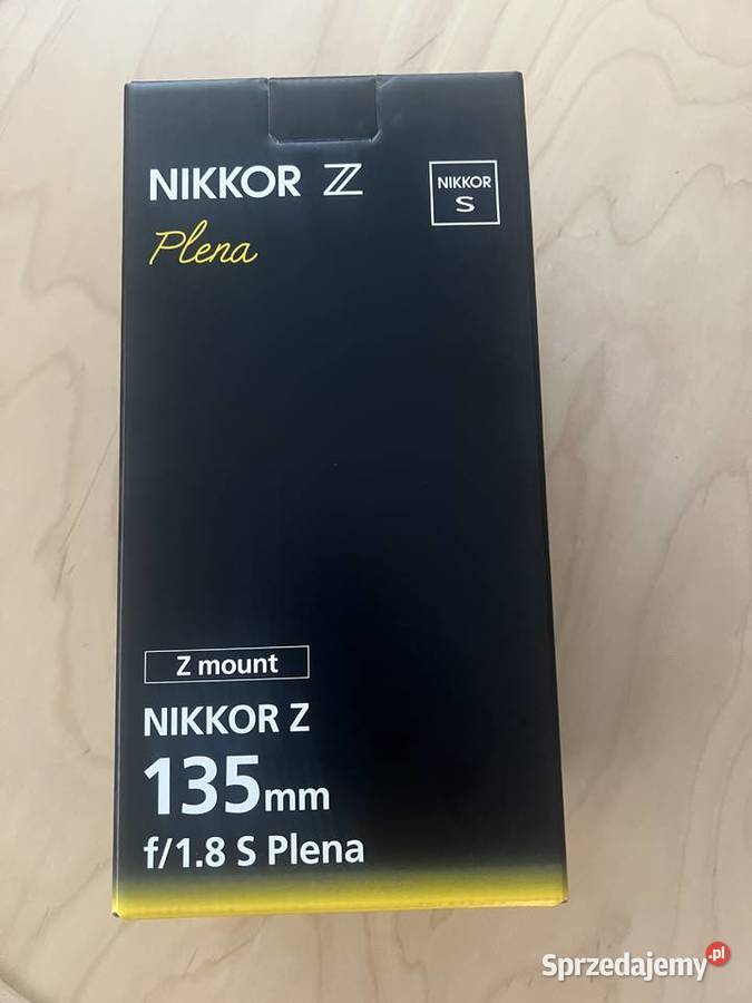 Nikon Nikkor Z 135 mm f18 S Plena sprzedam