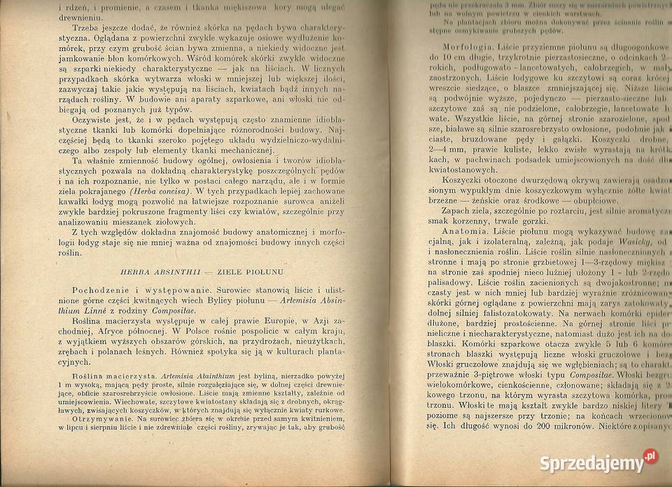 Zarys farmakognozji Surowce o Borkowski 1952 Łódź