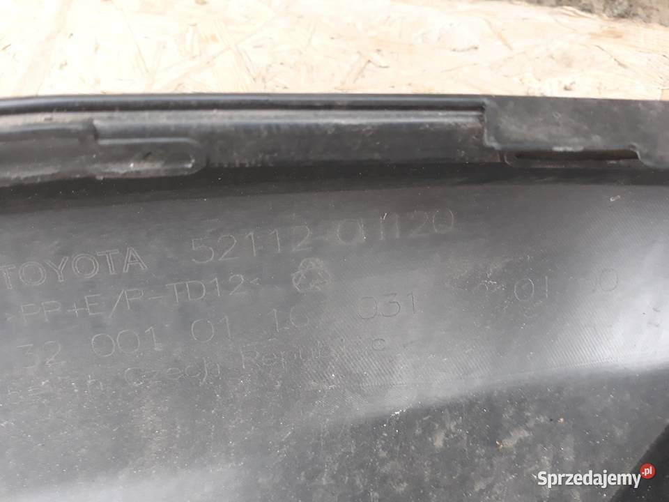 TOYOTA AYGO X SPOILER DOKŁADKA ZDERZAKA PRZÓD