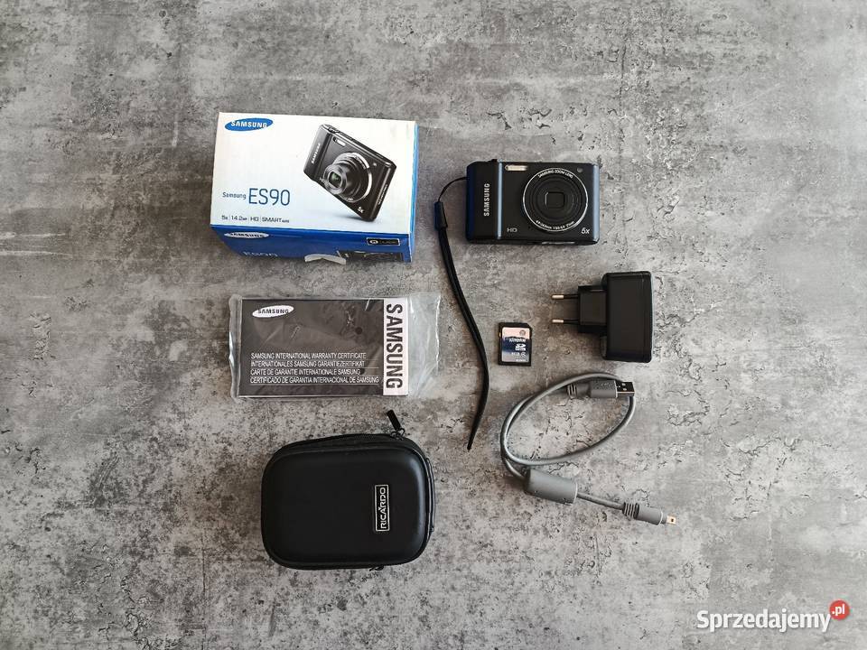 Aparat cyfrowy samsung ES90 stan komplet etui Gorlice